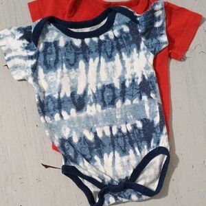 4/$15 Mon Cheri Onesies, 3-6M